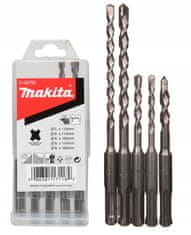 Makita 5 vrtákov do betónu SDS+ 5 kusov D-00795