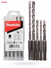 Makita 5 vrtákov do betónu SDS+ 5 kusov D-00795