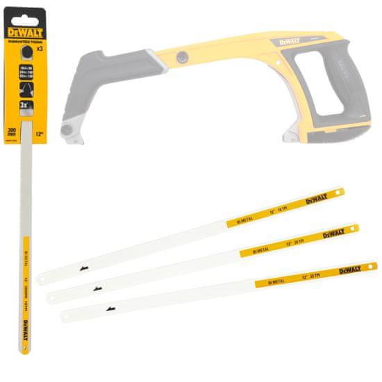 DeWalt Pilový kotúč 300 mm na kov 3ks DWHT0-20558