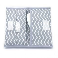 KipKep Púzdro na plienky DIAPER WALLET Silver Grey