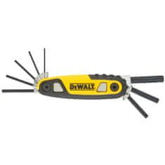 DeWalt HEX imbusové kľúče 8ks vreckové