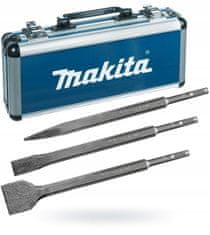 Makita 3 sekáče SDS + L-250 mm SDS + kufor D-42357