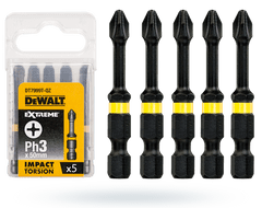 DeWalt Pru hrot Ph3 x 50mm rázový 5ks TORSION