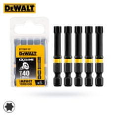 DeWalt T40 x 50 mm 5 ks rázový skrutkovač