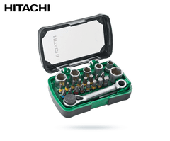 Hitachi Sada 24 nástrčných hlavíc TORX HEX 750362