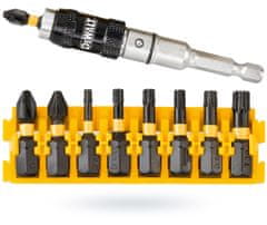 DeWalt Uhlové skľučovadlo IMPACT + bity DT70578T