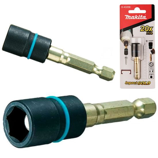 Makita Predĺženie pre 8mm 1/4 poľnohospodárske skrutky B-40266