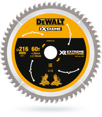 DeWalt kotúčová píla 216x60z x30 s vidlicou FlexVolt