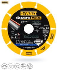 DeWalt Kovový disk 125x1,3 DIAMOND EXTREME