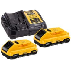 DeWalt 18V 70Nm 2x3Ah BRUSHLESS TSTAK skrutkovač