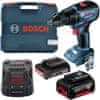 Bosch Skrutkovač 18V 50Nm 1x2Ah 1x5Ah GSR 18V-50