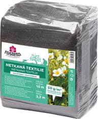 Rosteto Neotex / netkaná textília - čierny 50g šírka 10 x 3,2 m