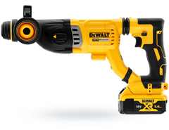 DeWalt Príklepová vŕtačka SDS+ 3 J 2x5Ah 18V