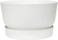 Elho obal Greenville Bowl - white 33 cm