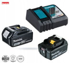 Makita Nabíjačka DC18RC + 2 batérie BL1850B 5Ah LXT