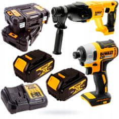 DeWalt COMBO DCF787 DCH133 2x4Ah 18V DCK2023M2T TS