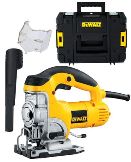 DeWalt Skicovacia píla 701W 130mm DW331KT kmeň TSTAKII