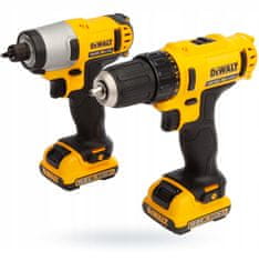 DeWalt DCK211D2T 10,8V vŕtačka-wkr + sada skrutkovačov