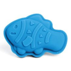 Bigjigs Toys Silikónové formičky modrej Ocean