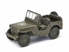 Mikro Trading Jeep Willys MB 10,5 cm kovová spiatočka