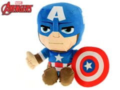 Mikro Trading Avengers - Kapitán Amerika plyšový 30 cm sediaci