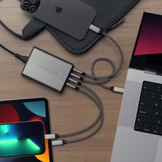 Satechi Sieťová nabíjačka Quad USB-C 165W