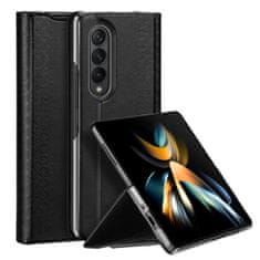 Dux Ducis Bril kožené puzdro na Samsung Galaxy Z Fold 4, čierne