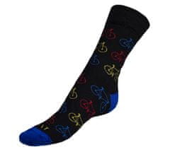 Ponožky Kolo čierne - 35-38 - čierna