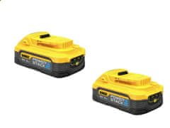 shumee AKUMULÁTOR DEWALT 18V 1,7Ah 2 ks. POWERSTACK DCBP034E2