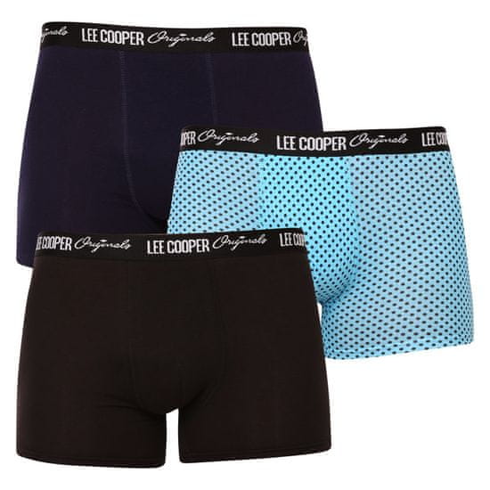 Lee Cooper 3PACK pánske boxerky viacfarebné (LCUBOX3P4-1946712