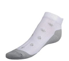 Ponožky nízke Labky sivé - 35-38 - sivá, biela