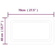 Petromila vidaXL LED kúpeľňové zrkadlo 70x40 cm