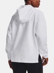 Under Armour Mikina Summit Knit Hoodie-WHT S