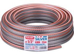 Extol Premium Hadica záhradná nepriehľadná SILVER, 1/2", 25m, 130g/m