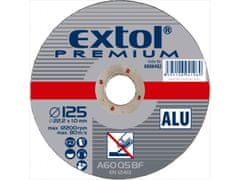 Extol Premium Kotúč rezný na hliník, O 125x1,0x22,2mm