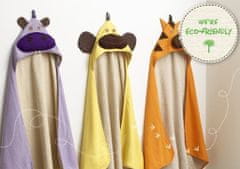 3 Sprouts Hooded Towel, varianta: 15605-Warthog - Prasa bradavičnaté