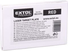 Extol Premium Terč pre zvýraznenie laser. lúča, červený