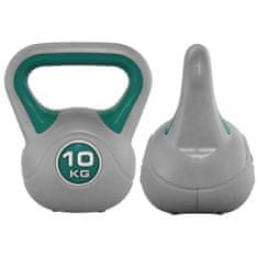 KETTLEBELL POTAŽENÝ VINYLOM VÁHA 10 KG 