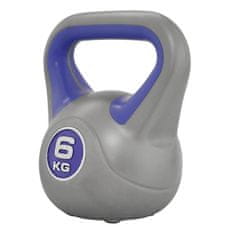 KETTLEBELL POTAŽENÝ VINYLOM VÁHA 6 KG 