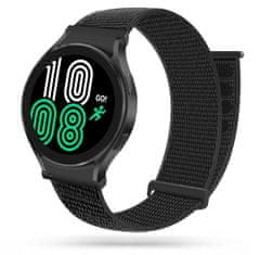 Tech-protect Remienok Nylon Samsung Galaxy Watch 4 / 5 / 5 Pro / 6 / 7 / Fe Black