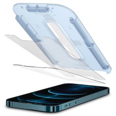 Spigen Ochranné Tvrdené Sklo Glas.Tr ”Ez Fit” 2-Pack iPhone 12 Pro Max