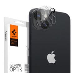 Spigen Ochranné Sklo Zadnej Kamery Optik.Tr Camera Protector 2-Pack iPhone 14 / 14 Plus Crystal Clear