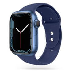 Tech-protect Remienok Iconband Apple Watch 4 / 5 / 6 / 7 / 8 / 9 / Se / Ultra 1 / 2 (42 / 44 / 45 / 49 Mm) Midnight Blue
