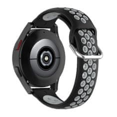 Tech-protect Remienok Softband Samsung Galaxy Watch 4 / 5 / 5 Pro / 6 / 7 / Fe Black/Grey