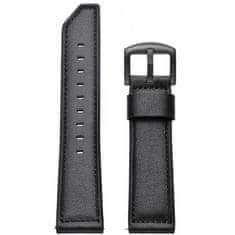 Tech-protect Remienok Herms Samsung Galaxy Watch 4 40 / 42 / 44 / 46 Mm Black
