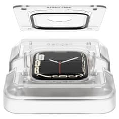 Spigen Hybridné Sklo Proflex ”Ez Fit” 2-Pack Apple Watch 7 / 8 / 9 (45 Mm) Clear