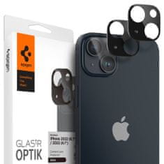 Spigen Ochranné Sklo Zadnej Kamery Optik.Tr Camera Protector 2-Pack iPhone 14 / 14 Plus Black