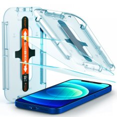 Spigen Ochranné Tvrdené Sklo Glas.Tr ”Ez Fit” 2-Pack iPhone 12/12 Pro