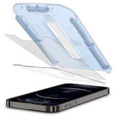 Spigen Ochranné Tvrdené Sklo Glas.Tr ”Ez Fit” 2-Pack iPhone 12/12 Pro