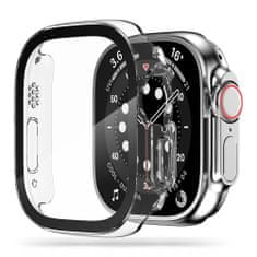 Tech-protect Defense 360 puzdro s ochranným sklom na Apple Watch Ultra 49mm, priesvitné